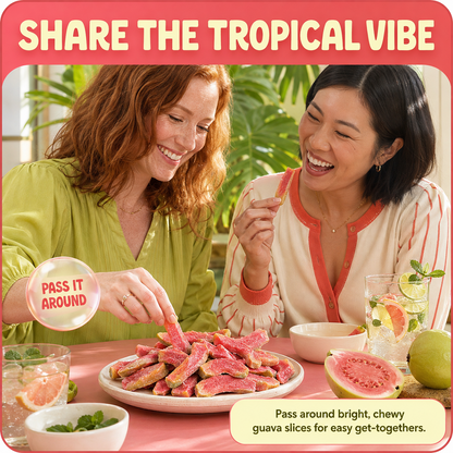 fiber-rich Red Guava slices