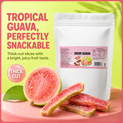 fiber-rich Red Guava slices